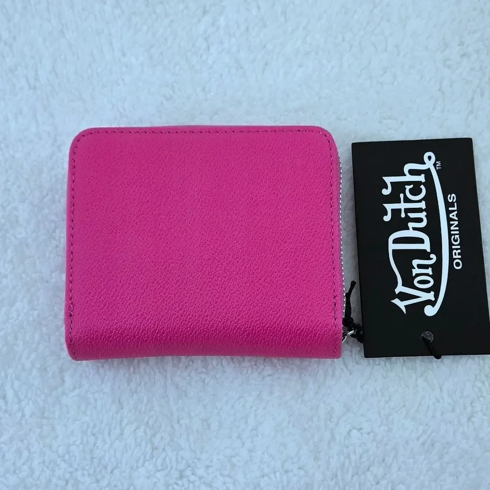 Von Dutch Hot🔥 Pink💕 Bifold✌️ Wallet - NWT